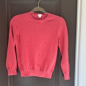Crewcuts Pink Crew Neck Sweater 100% Cotton Size 10